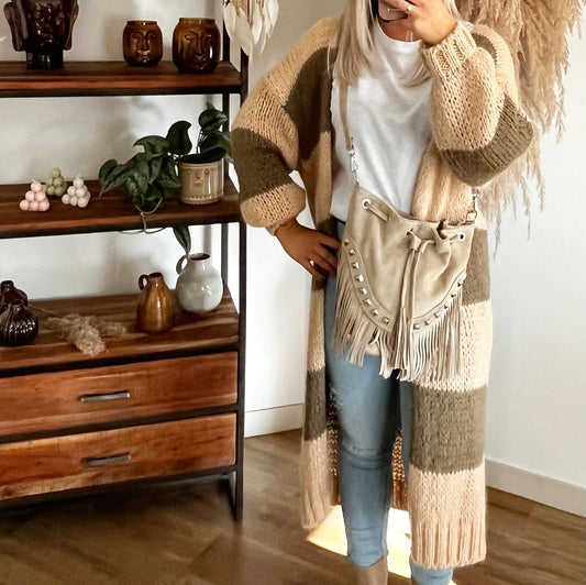 Strickcardigan "der Breite"