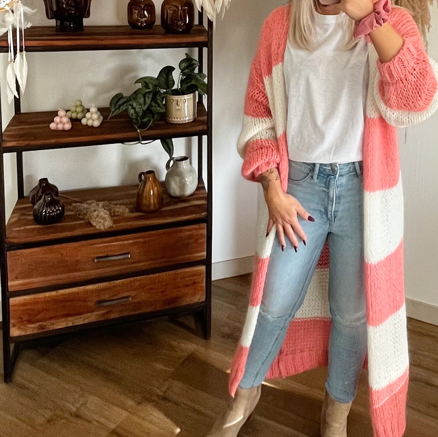 Strickcardigan "der Breite"