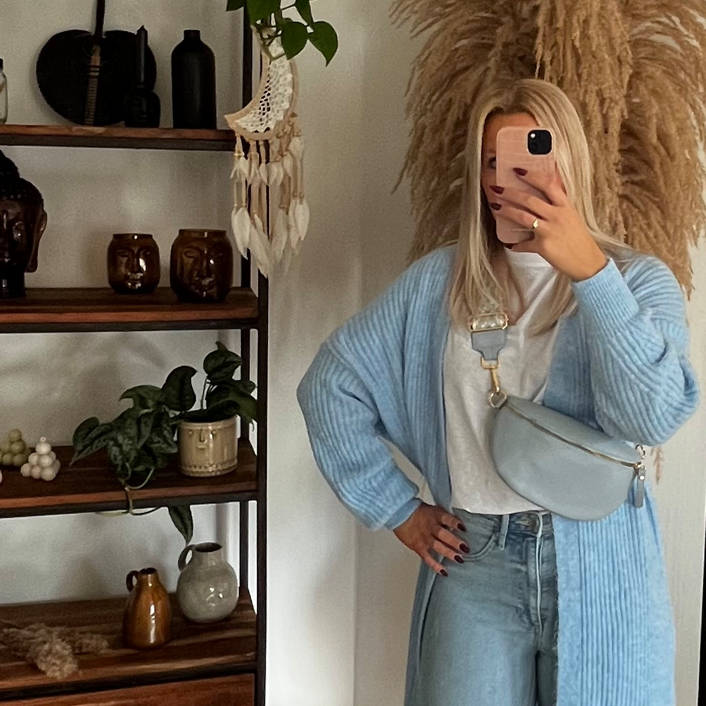 Crossbody Bag hellblau