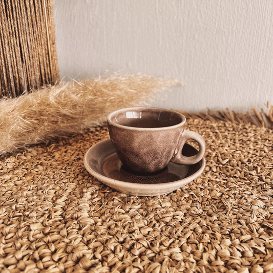 Espressotasse mit Teller