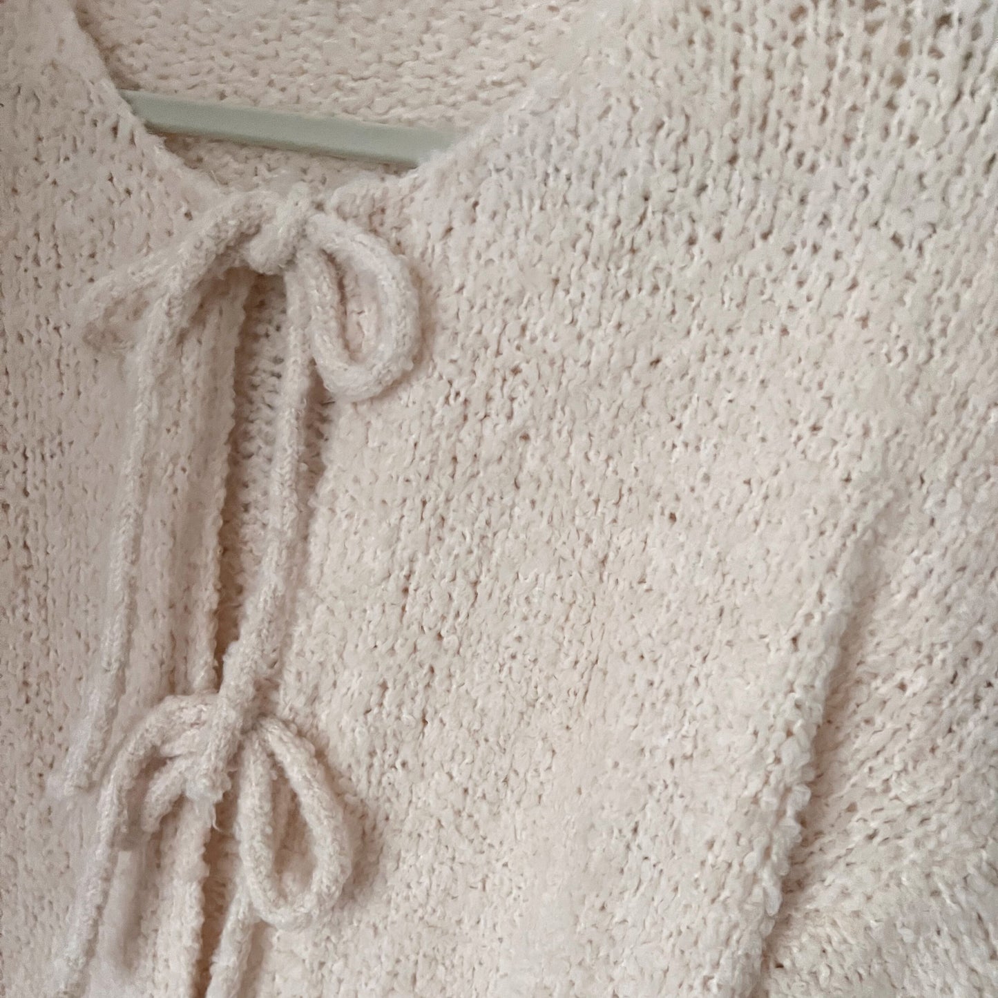 Cardigan mit Schleifen