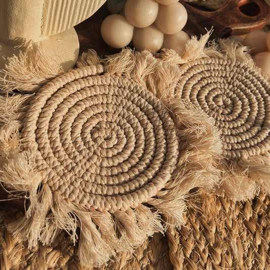 Untersetzer Macramee