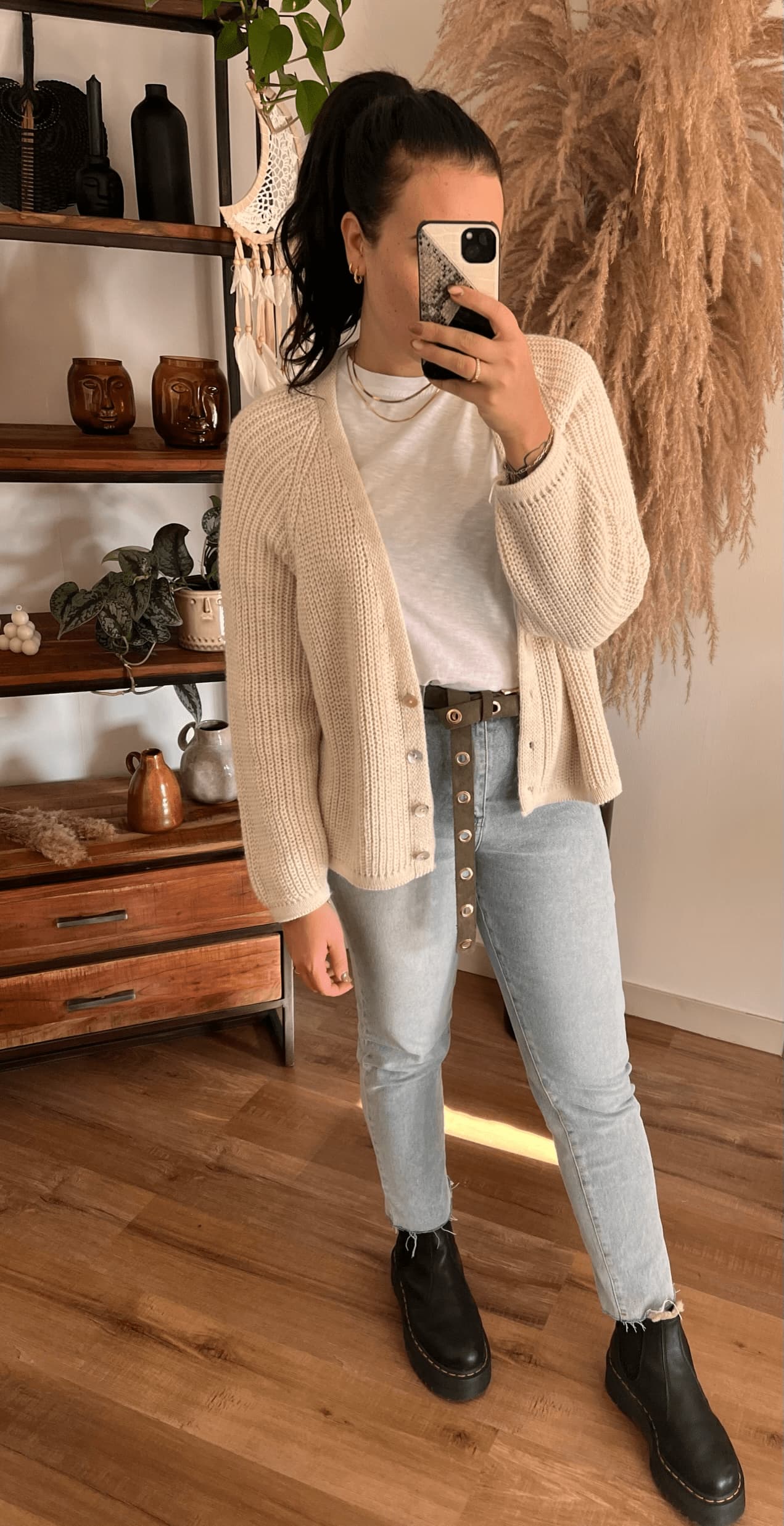 Gürtel aus Wildleder