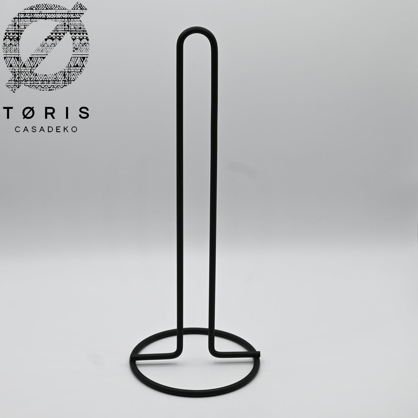 Küchenrollenhalter schwarz