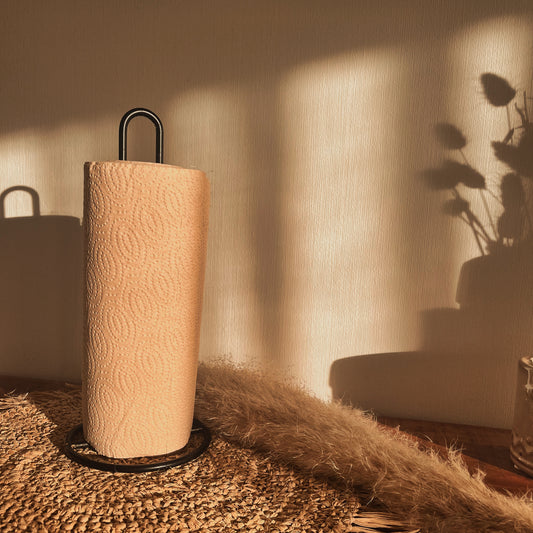 Küchenrollenhalter schwarz