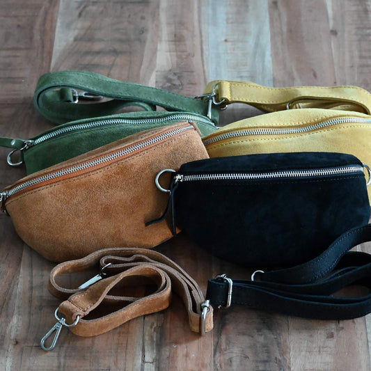 Crossbody Bag Wildleder